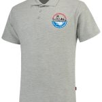 polo grijs melange